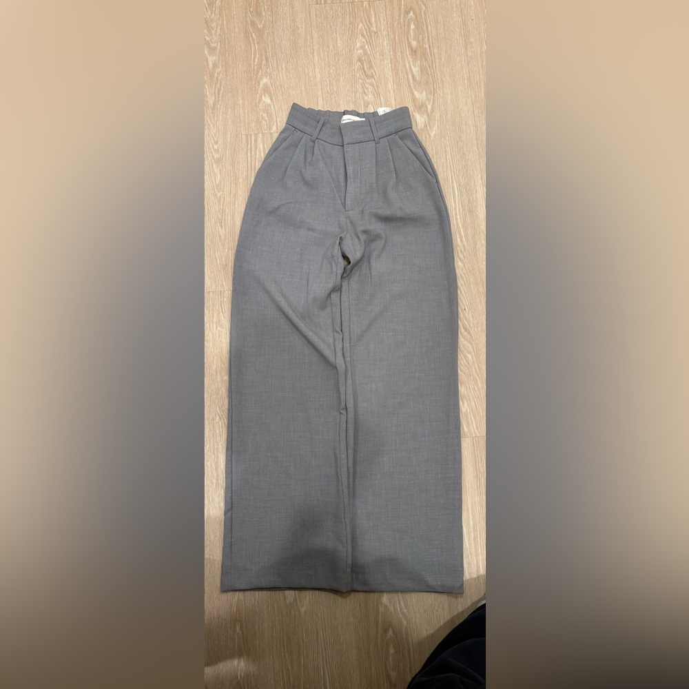 Abercrombie & Fitch Light Gray Pants